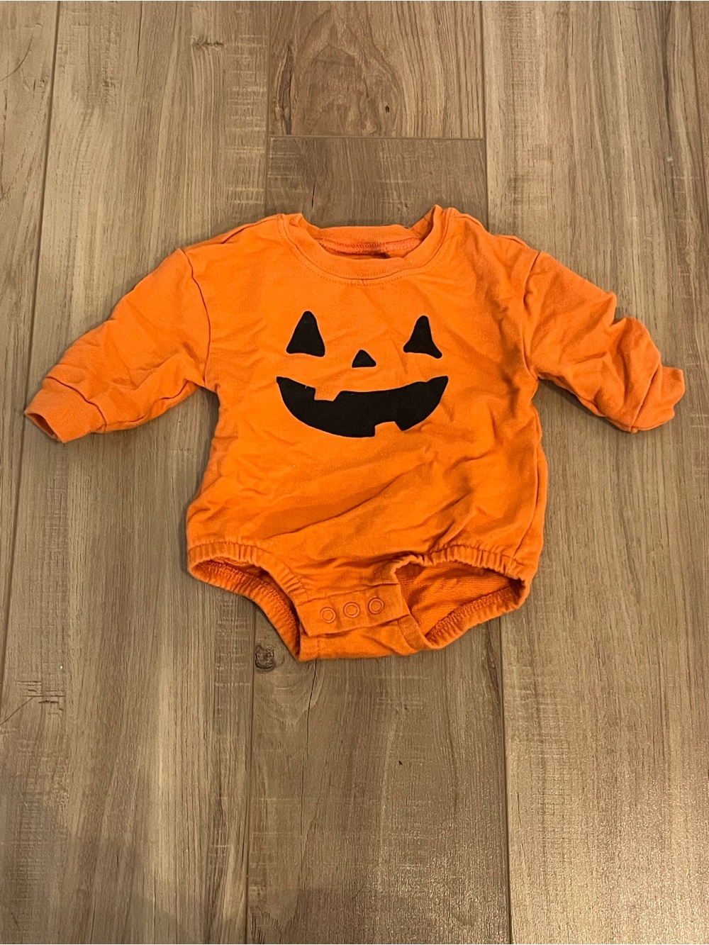Carter’s Halloween Long Sleeve Bodysuit Jack-o-lantern Newborn